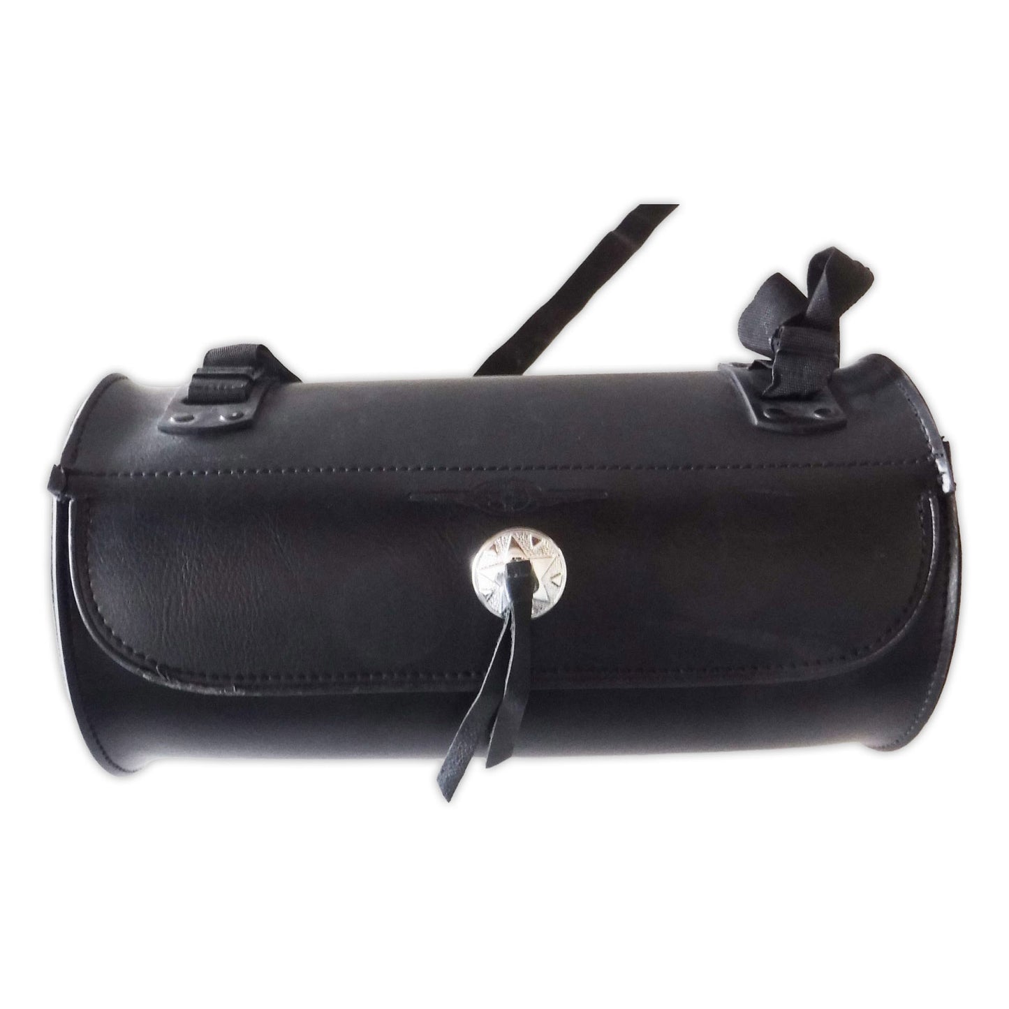 Round Bag Leather RoadKrome 15"x8"