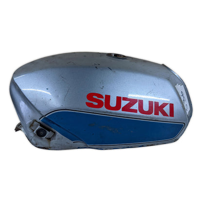 Fuel Tank Gas Tank Suzuki GS750E GS750 E 83-86 Silver Blue 44100-31300