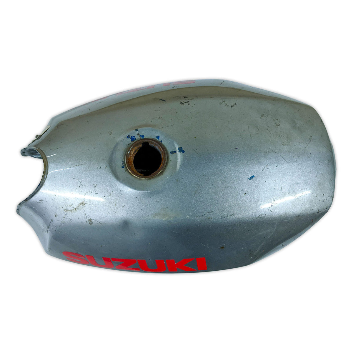 Fuel Tank Gas Tank Suzuki GS750E GS750 E 83-86 Silver Blue 44100-31300