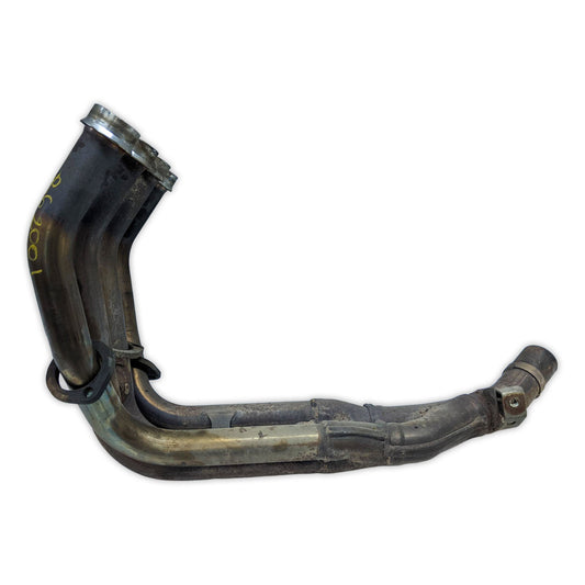 Exhaust Silencer Muffler Manifold Yamaha YZF-R6 YZFR6 R-6 R6 99-02 5MT-14602-00