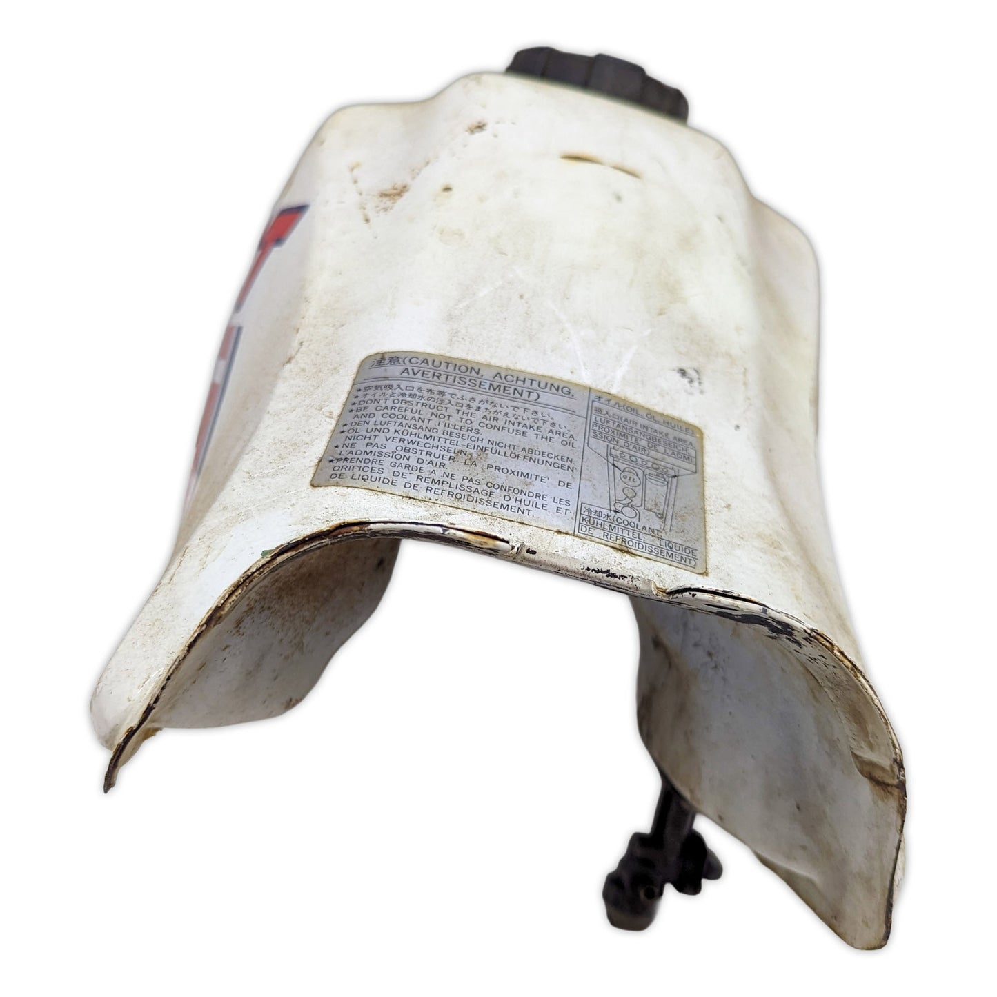 Fuel Gas Tank Yamaha DT200 DT 200 White