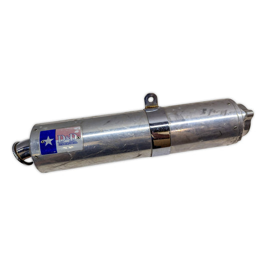 Exhaust Silencer Muffler D&D Suzuki GSX-R GSXR 600 97-00 750 96-99