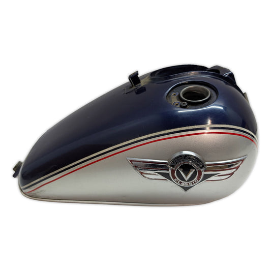 Fuel Gas Tank Blue/Silver - 51080-5358-H6 - Kawasaki VN800 Vulcan 800 95-06