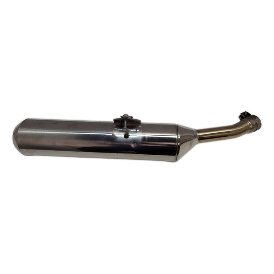 Exhaust Silencer Muffler Right - 5JW-14720-11 - Yamaha FJR1300 01-05