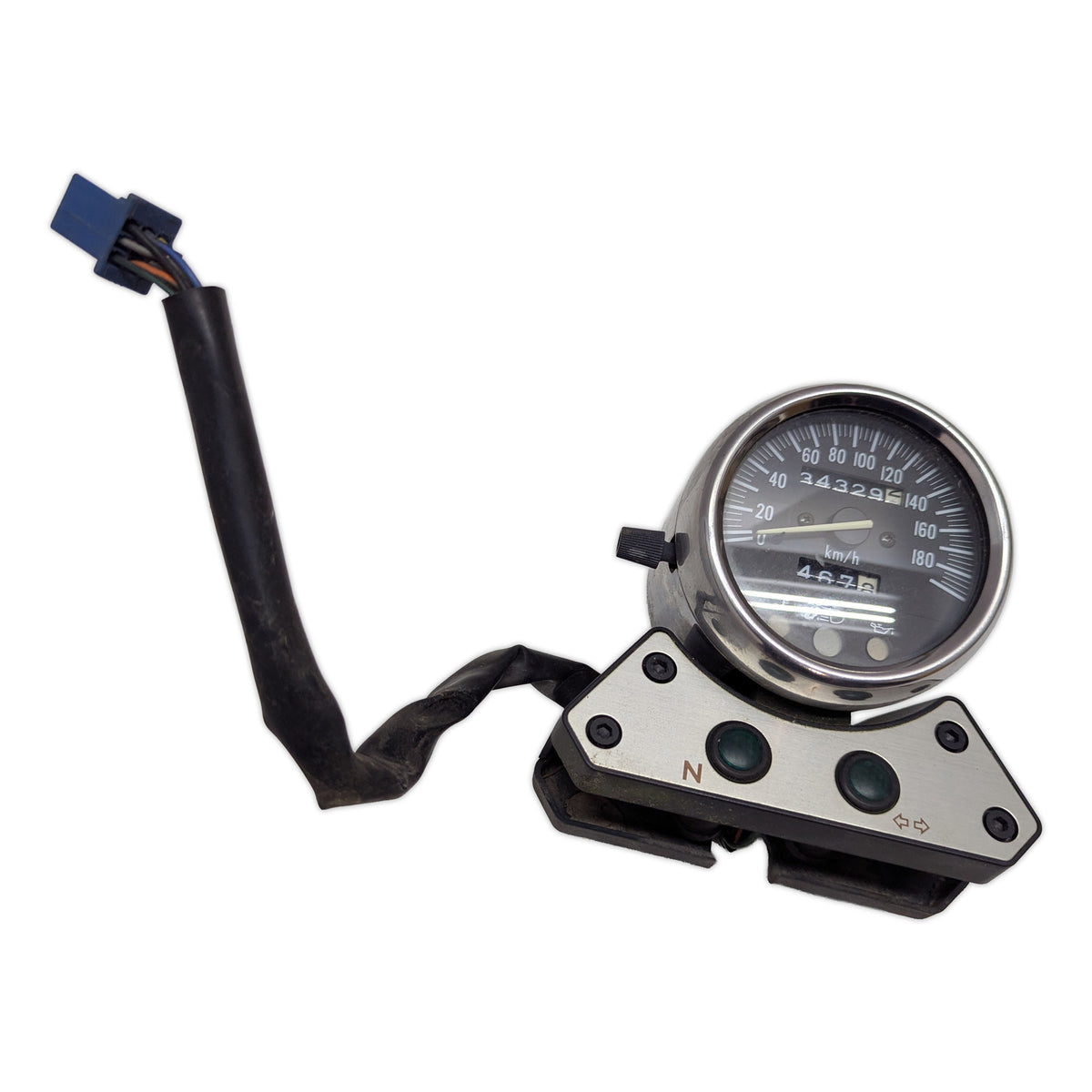 Speedo Tach. Display Gauges Cluster - 34110-48E70 - Suzuki VZ800 Marauder 02-04