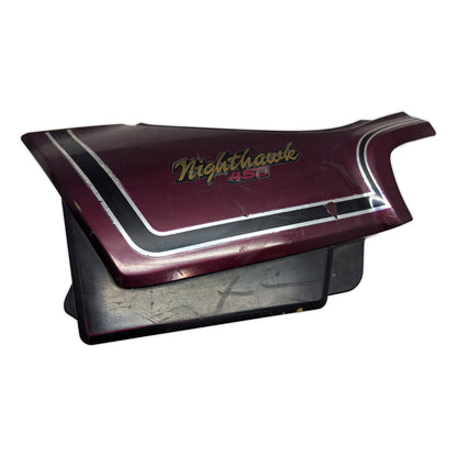 Side Cover Left - 837A4-MC9-830 - Honda CB450SC CB450 SC Nighthawk 85-86
